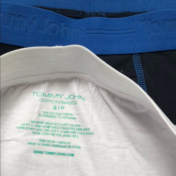(4) Tommy John Cotton Basics Boxer Briefs - Picture 4 of 8